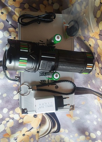 Çok Renkli Taşınabilir LED El Feneri Seti - Görsel 3