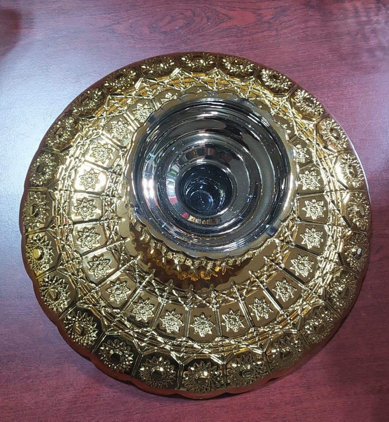 Parlak Altın Renkli Klasik Sunumluk - Görsel 5