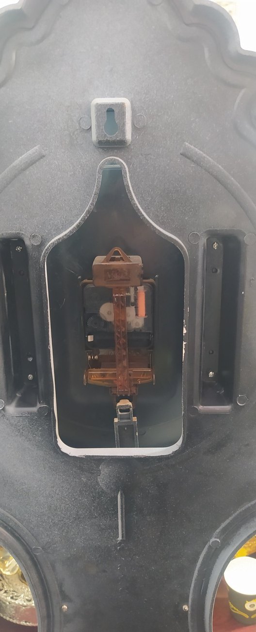 Altın Renkli Klasik Duvar Saati - Görsel 2