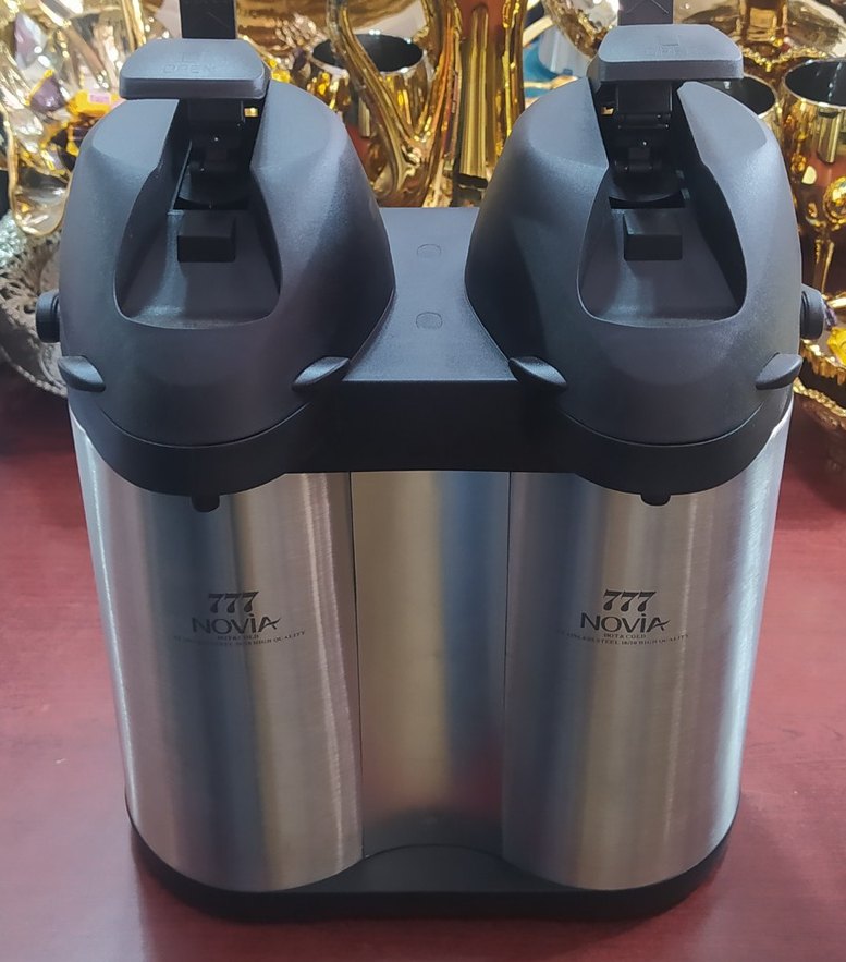 Paslanmaz Çelik Kapaklı Çift Vakumlu Termos - Görsel 4