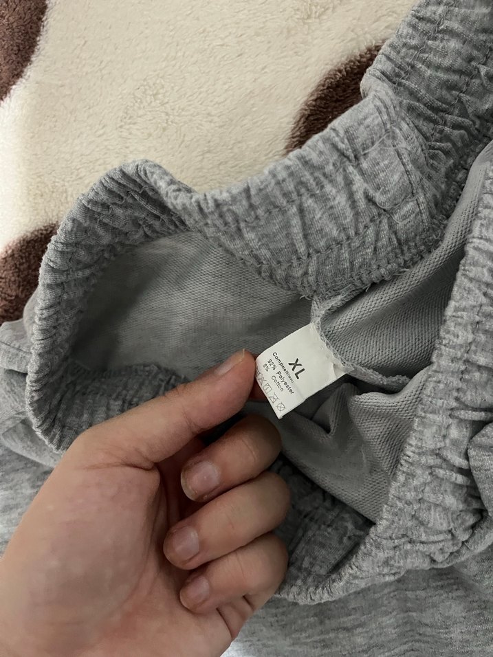 Gri Midi Şort - Görsel 2