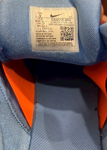 Nike Mavi Airmax 720 erkek spor ayakkabı - Görsel 4