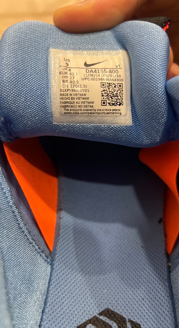 Nike Mavi Airmax 720 erkek spor ayakkabı - Görsel 4