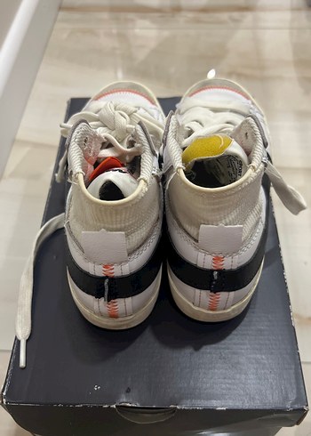 Beyaz Kadın Spor Ayakkabı Velcro Detaylı - Görsel 3