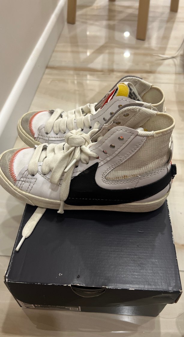 Beyaz Kadın Spor Ayakkabı Velcro Detaylı - Görsel 2