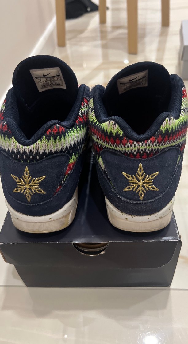 Nike Air Renkli Örgü Erkek Spor Ayakkabı - Görsel 3