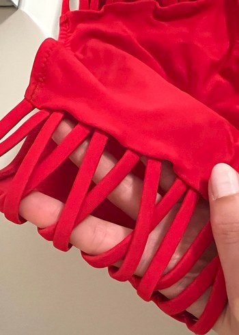Penti Kırmızı Strappy Elastik Bikini Altı - Görsel 4