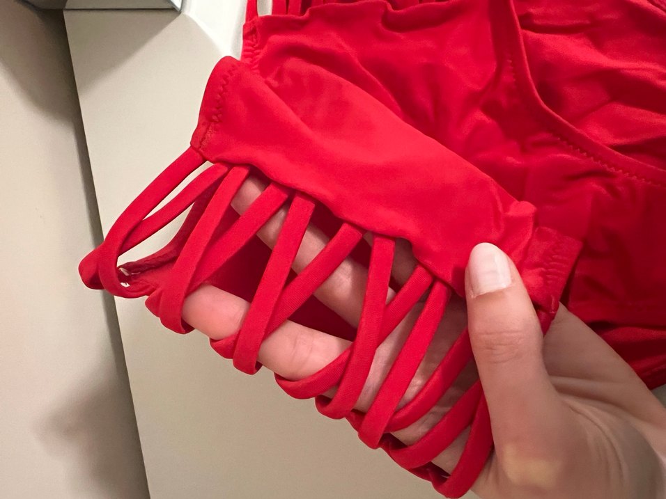 Penti Kırmızı Strappy Elastik Bikini Altı - Görsel 4