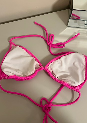 Suwen Pembe İpli Kadın Bikini Üstü - Görsel 2