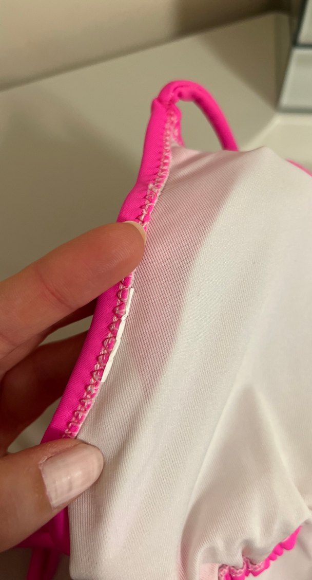 Suwen Pembe İpli Kadın Bikini Üstü - Görsel 3