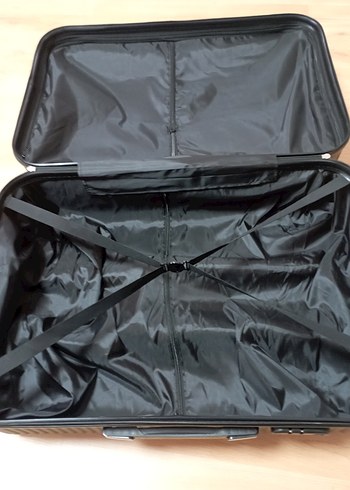 Gri Kilitli Erkek Valiz - Büyuk Boy - Görsel 3