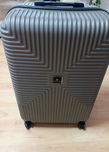 Gri Kilitli Erkek Valiz - Büyuk Boy - Görsel 2