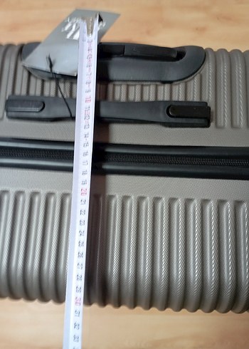 Gri Kilitli Erkek Valiz - Büyuk Boy - Görsel 7