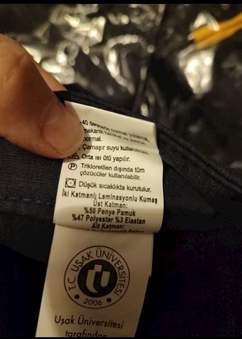 ERKEK KIŞLIK 112 L BEDEN  PANTOLON - Görsel 7