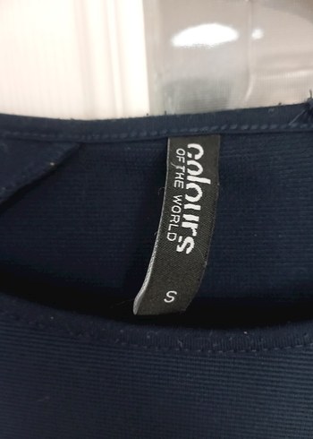 Lacivert Triko Kadın Tunik - Görsel 3