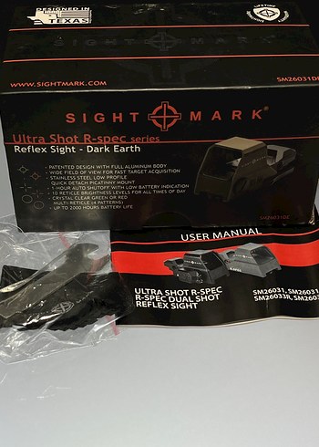 Sightmark Red Dot Ultra Shot R-spec series Reflex Sight - Görsel 7