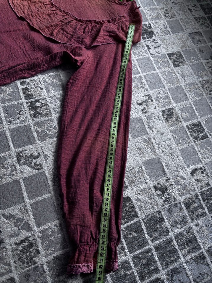 Somon rengi özel dikim elbise - Görsel 3