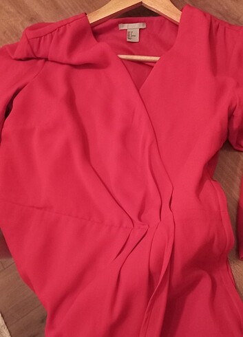 s Beden pembe Renk H&M ANVELOP ELBİSE 