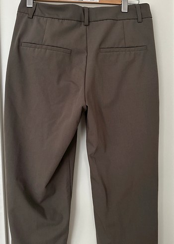 Zara Kadın Haki Ofis Kumaş Pantolon