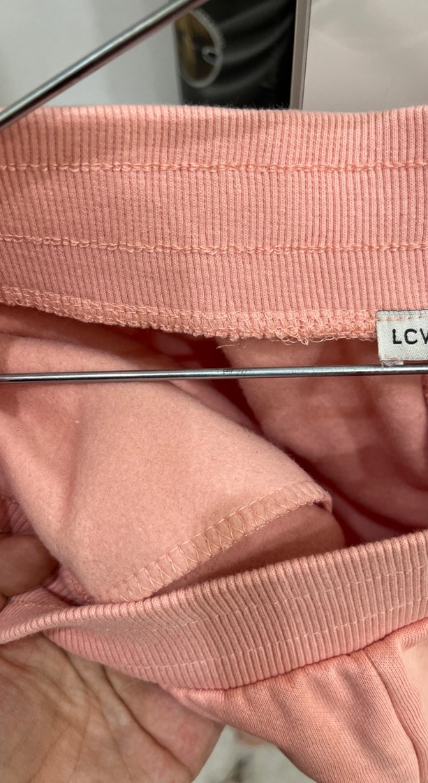 İçi şardonlu pembe eşofman altı - Görsel 3