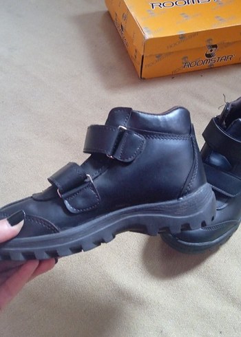 Roomstar Erkek Çocuk Kemerli Biker Bot - Görsel 3