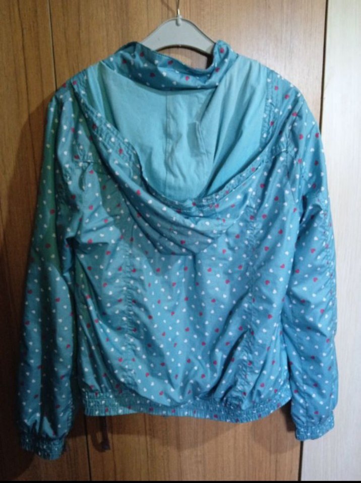 LCW Mavi Desenli Yağmurluk - Görsel 3