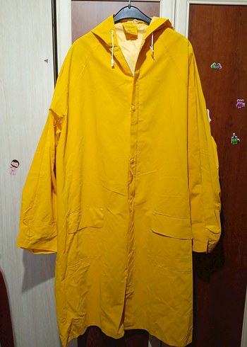 Sarı Erkek Yağmurluk - Görsel 2