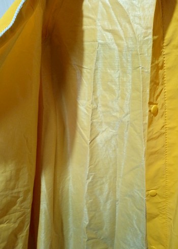 Sarı Erkek Yağmurluk - Görsel 3