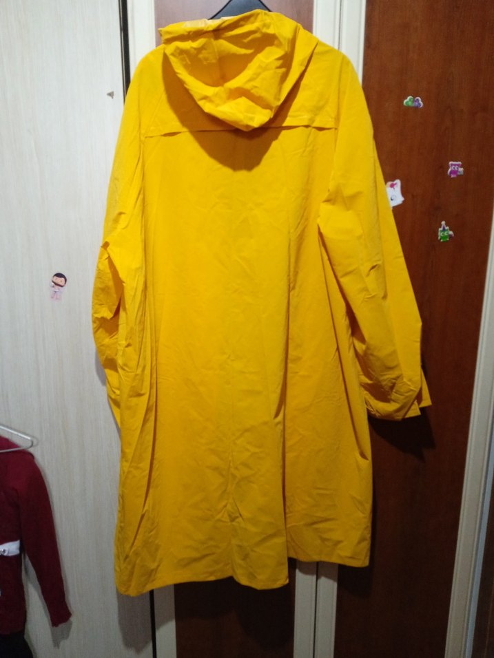 Sarı Erkek Yağmurluk - Görsel 4
