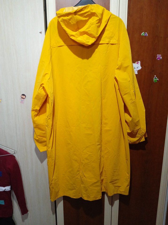 Sarı Erkek Yağmurluk - Görsel 5