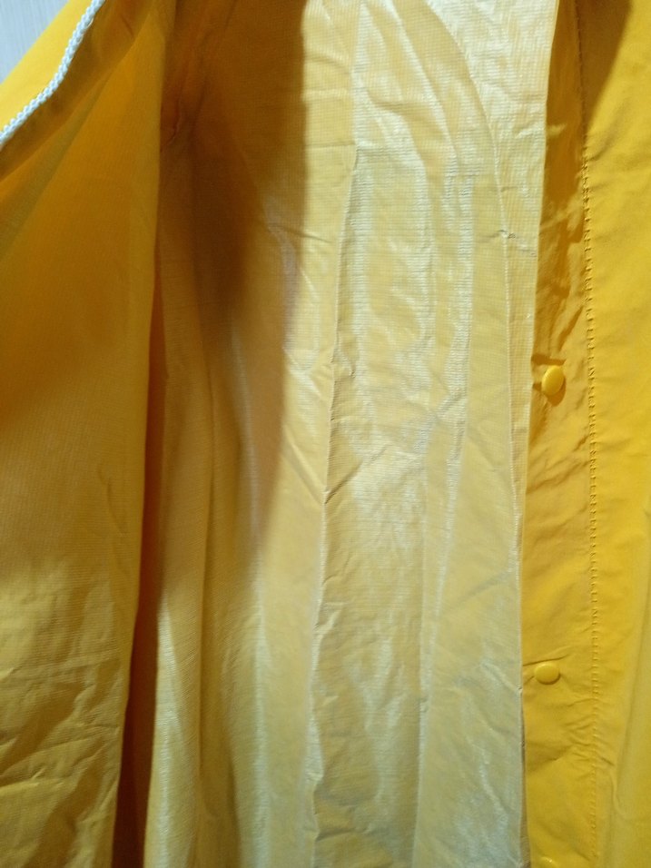 Sarı Erkek Yağmurluk - Görsel 3