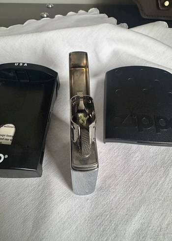 Zippo L&M Sigara Reklam Baskılı 1997 Model Benzinli Çakmak - Görsel 8