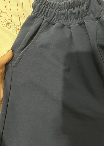 Diğer Lacivert Mavi Pamuklu Rahat Kesim Eşofman Altı
