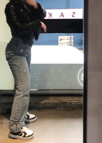 mavi Fitilli Midi Kadın Kot Pantolon
