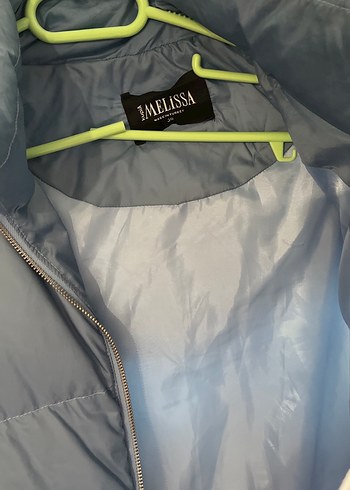 Gri Yüksek Yakalı Kadın Şişme Yelek - Görsel 3