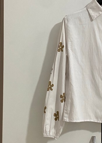 Bej Keten Fırfırlı Uzun Elbise - Görsel 8