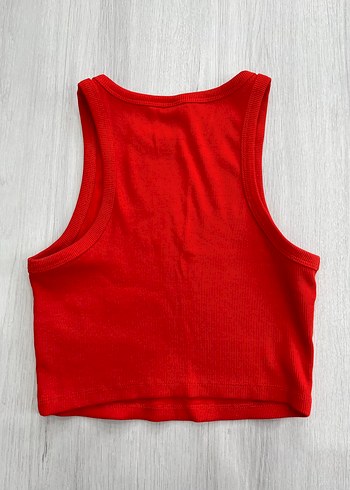 H&M Kırmızı Kadın Basic Atlet