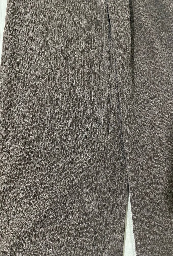 Kadın Kahverengi Piliseli Pantolon - Görsel 2