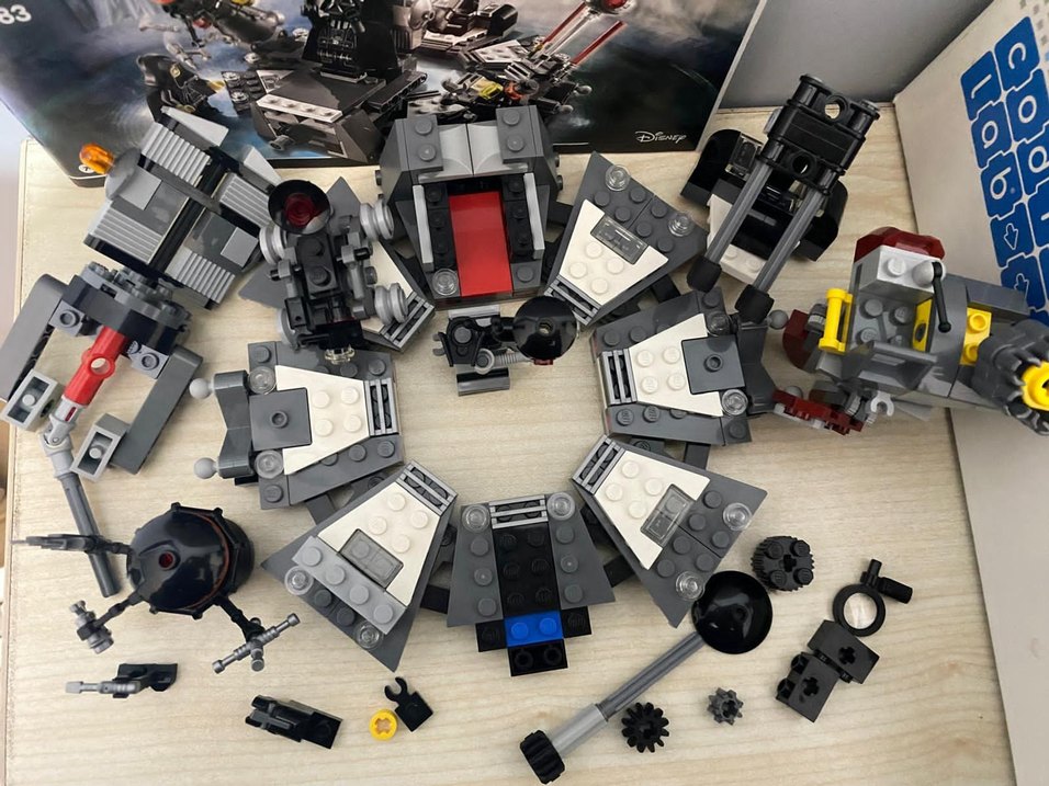 LEGO Star Wars Mini Figür Seti Siyah - Görsel 3