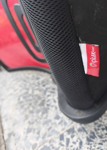 Beden kırmızı Renk Çilek Mobilya Modern Şık Ergonomik Ofis Sandalyesi