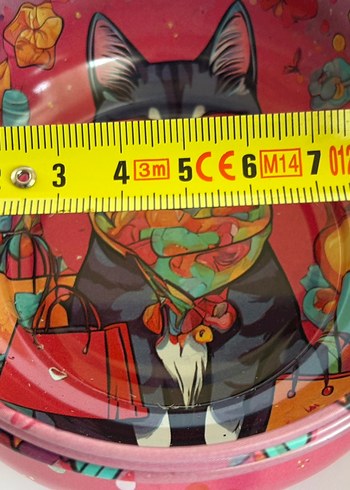 Kedi Temalı mini çukur tabak - Görsel 3