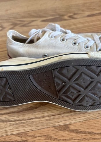 35,5 Beden Beyaz Converse Ayakkabi 35,5 numara
