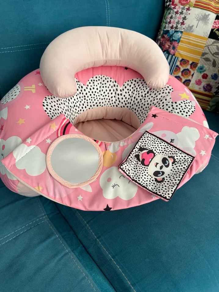 Pembe Desenli Emzirme ve Hamilelik Yastığı - Görsel 3