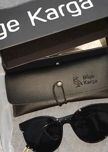 Bilge Karga Kadın Siyah Güneş Gözlüğü - Görsel 3