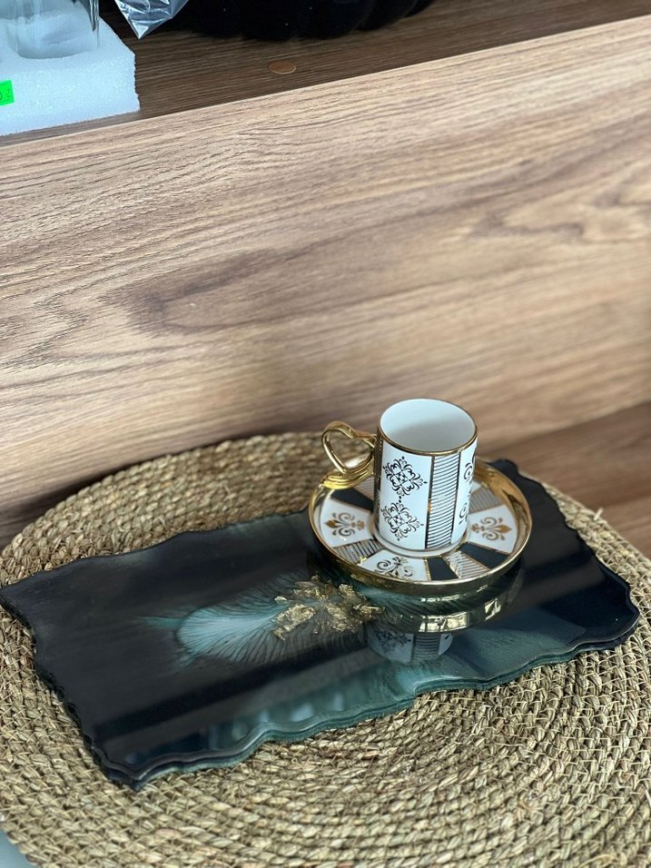 dikdörtgen sunumluk  epoksi - Görsel 3