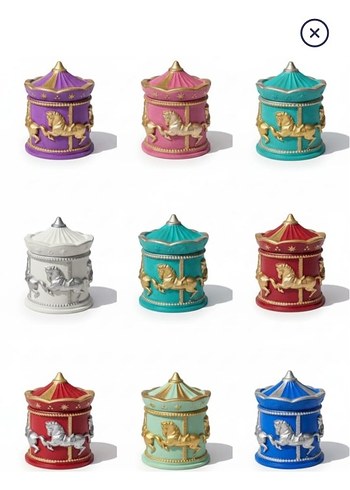 Renkli Atlı Karınca Dekoratif kutu - Görsel 2