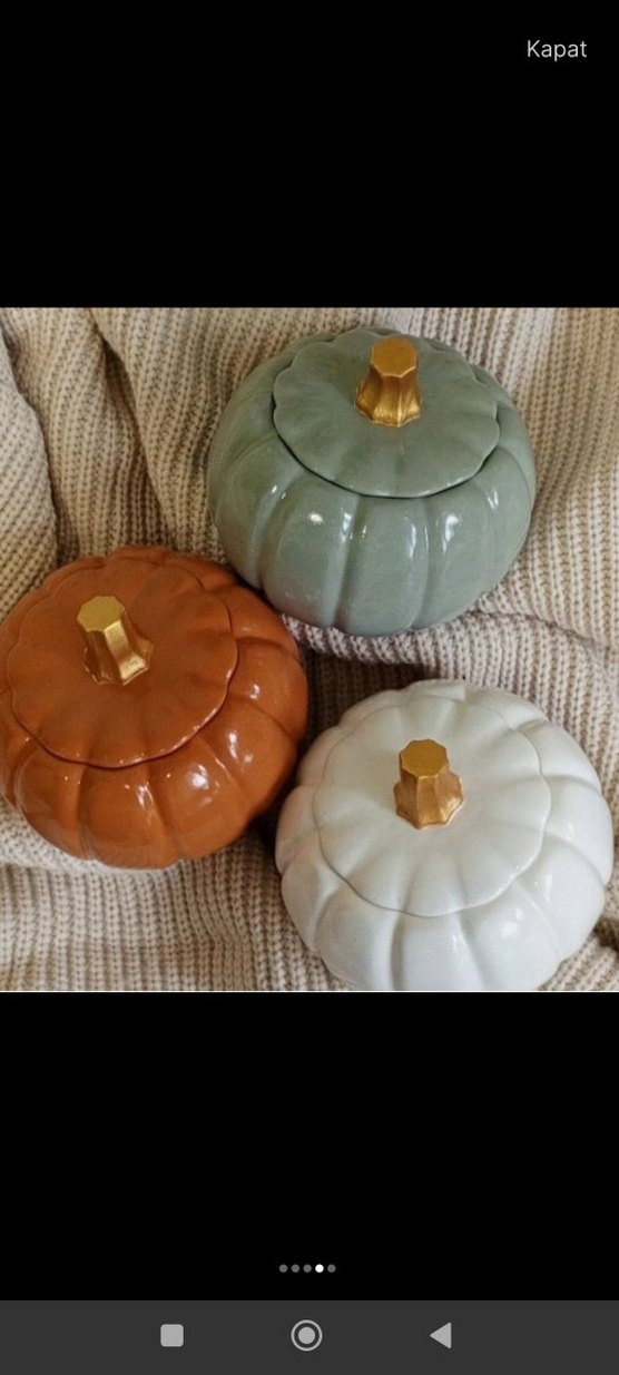 Kabak Şeklinde Kapaklı Kutu - Görsel 3