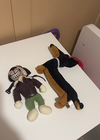 Kahverengi ve Siyah Peluş Oyuncaklar - Görsel 5