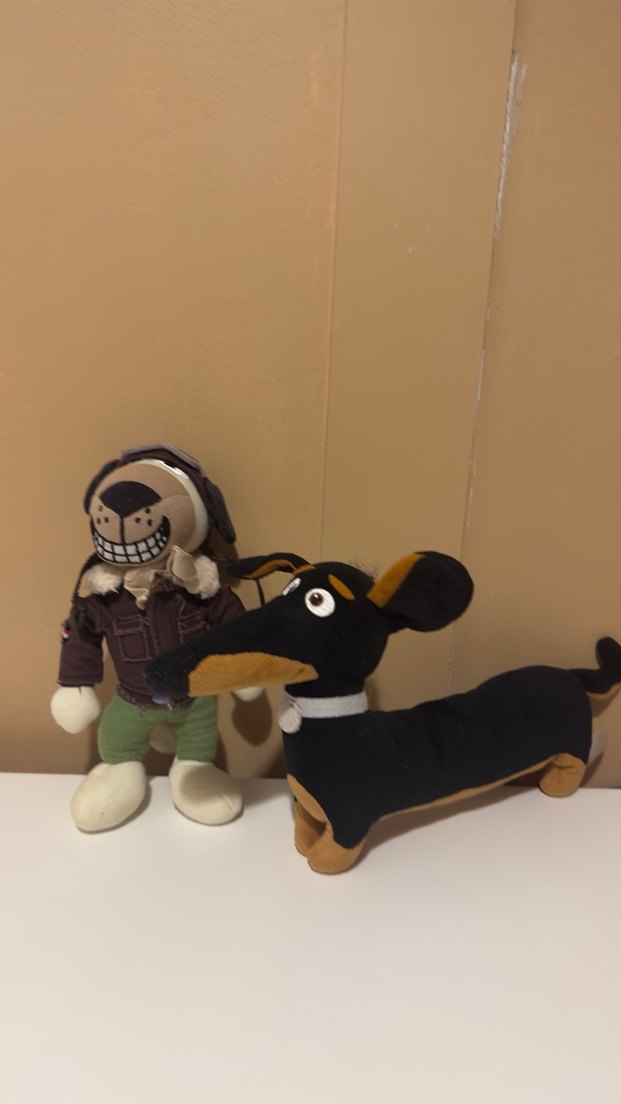 Kahverengi ve Siyah Peluş Oyuncaklar - Görsel 4