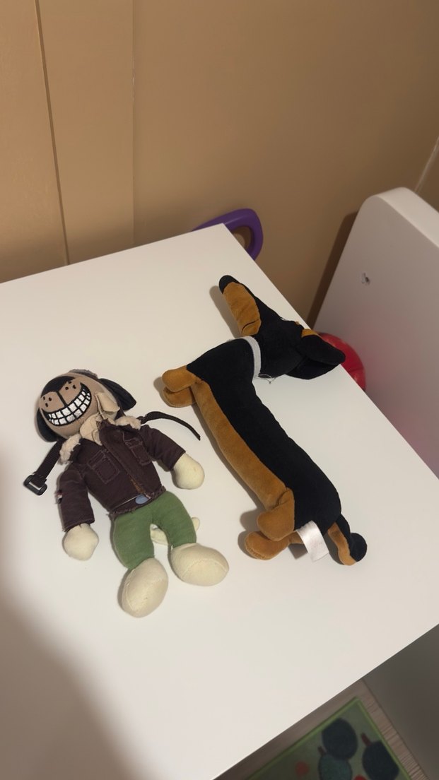 Kahverengi ve Siyah Peluş Oyuncaklar - Görsel 5